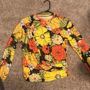 Zara top. Floral
